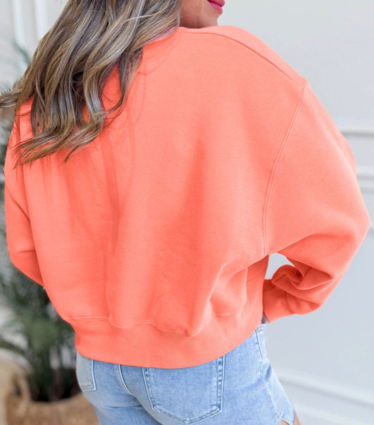 Jesus Loves You 3D Graphic Sweatshirt – Grapefruit Orange