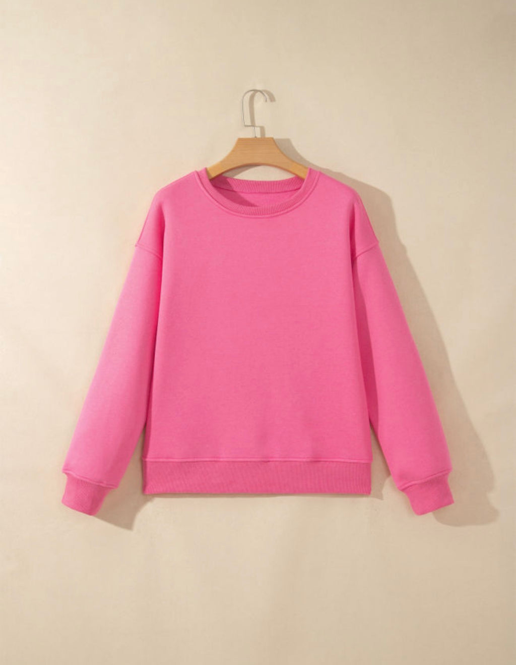 Be Yourself Pink Graphic Sweatshirt