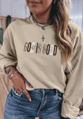 God Is Good All the Time Graphic Sweatshirt